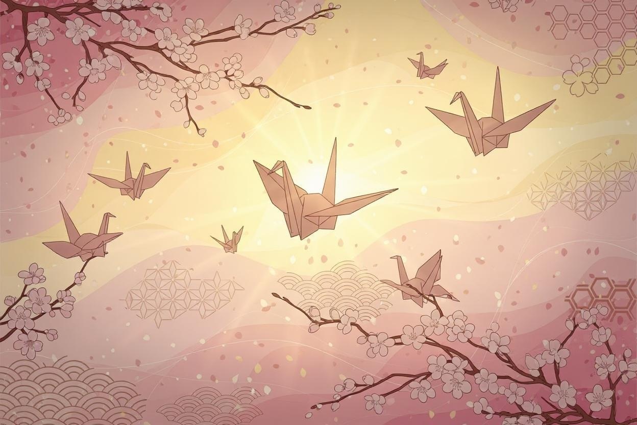 Cranes in shadow