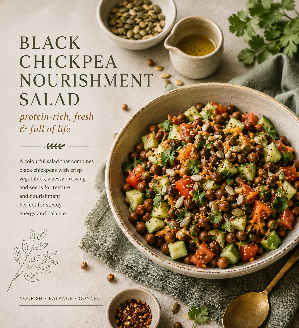 recipe black chickpea salad recipe black chickpea salad